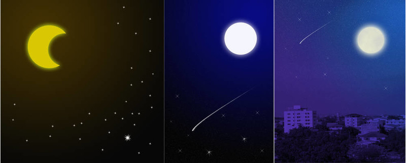 Moon和星星