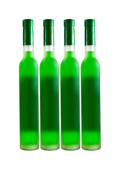 綠色的酒瓶