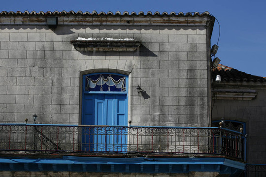 典型的老哈瓦那建筑