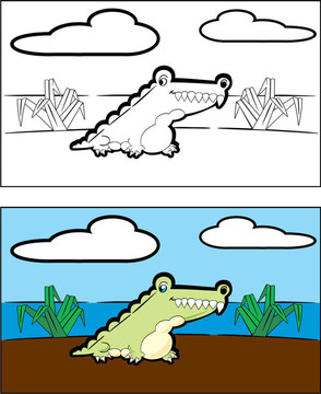 鱷魚和鱷魚