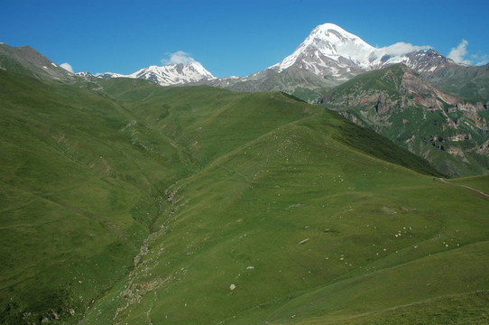 卡茲別克山；高加索；格魯吉亞