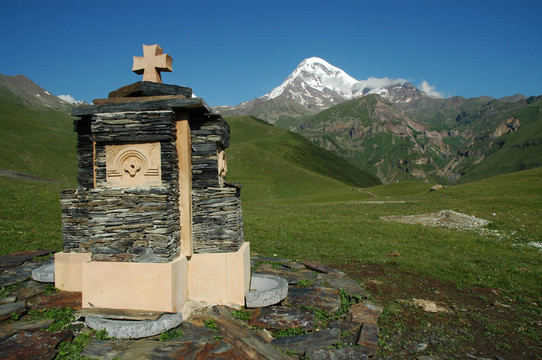 卡茲別克山；高加索；格魯吉亞