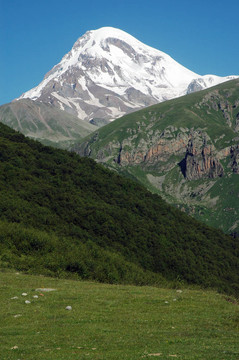 卡茲別克山；高加索；格魯吉亞