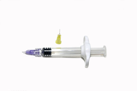 注射器的輪廓