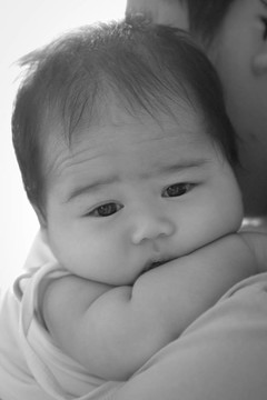 沉睡的嬰兒