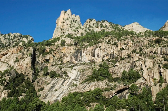 purcaraccia峽谷；科西嘉；法國(guó)
