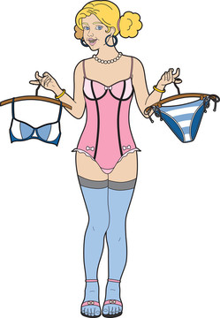女孩的內(nèi)衣
