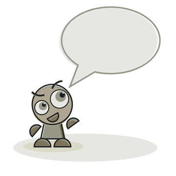 吉祥物性格與言語(yǔ)泡沫
