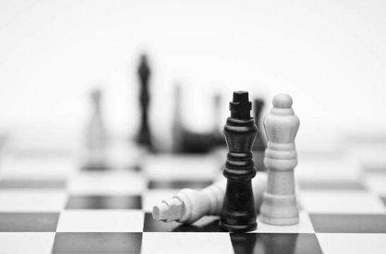 戰(zhàn)略商務(wù)概念應用的棋局