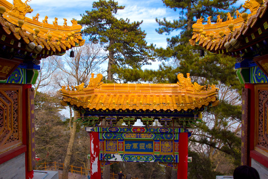 金天宮 牌坊