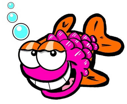 笑魚cartoon.wbg