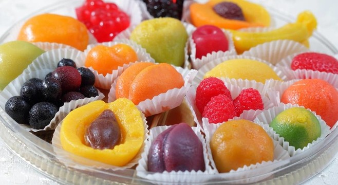 甜杏仁的果實(shí)