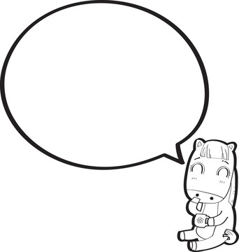 語音泡沫馬