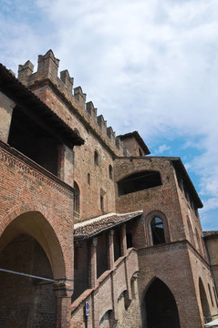 Podest？的宮殿。公司arquato。Emilia Romagna。意大利.