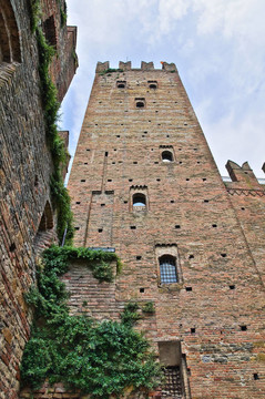 維迪城堡。公司arquato。Emilia Romagna。意大利.