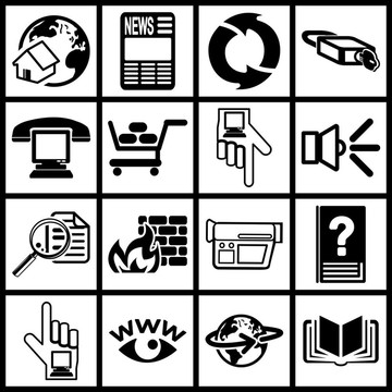 互聯(lián)網(wǎng)網(wǎng)頁(yè)圖標(biāo)系列集