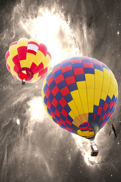 太空熱氣球