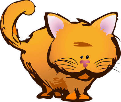 可愛的貓圖
