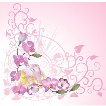 花背景與女人白日夢(mèng)