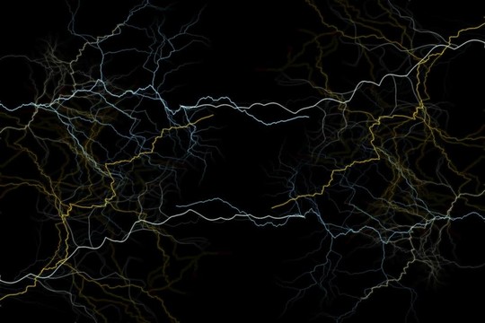 由閃電構(gòu)成的背景