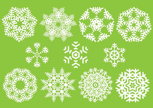 向量的雪花