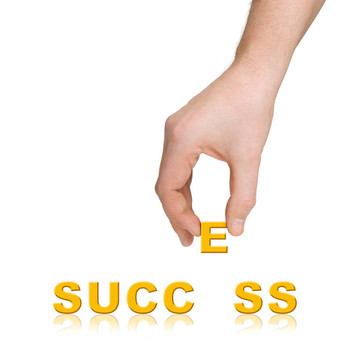 手與字成功；商業(yè)觀念