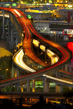 光的痕跡marquam高速公路2