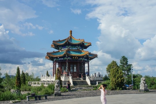 景點(diǎn)涼亭
