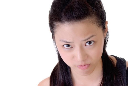 憤怒的女人