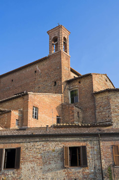 Citta della Pieve的觀點(diǎn)。翁布里亞大區(qū)。
