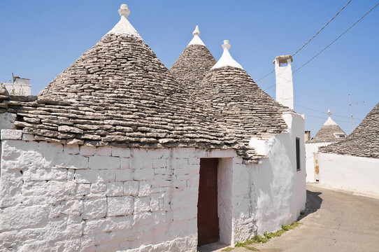 Trullo。阿爾貝羅貝洛。Apulia。