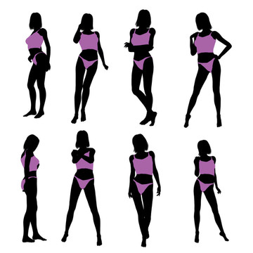 女人內(nèi)衣的輪廓