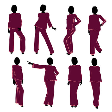 女人內(nèi)衣的輪廓