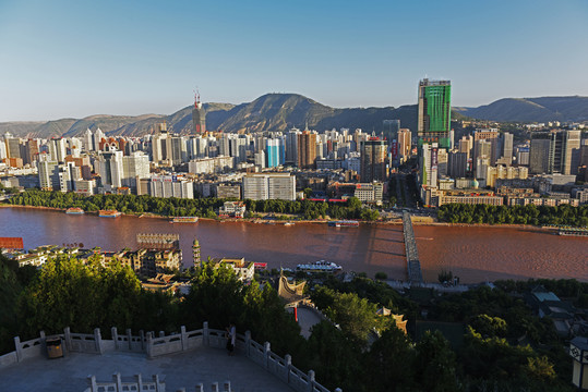 蘭州黃河全景