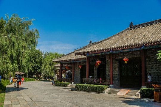 臺(tái)兒莊古城風(fēng)光