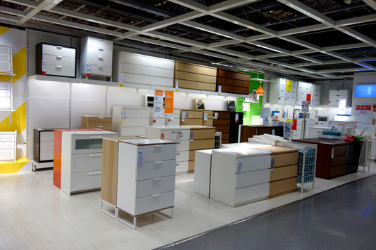 家具店 櫥柜