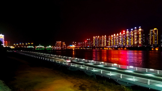 吉林 江城 夜景