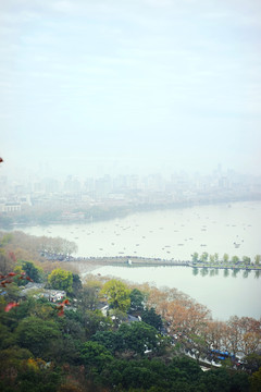 杭州西湖景色 斷橋