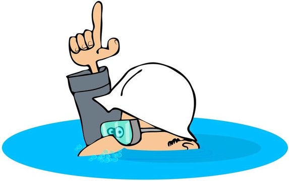 水下建筑人