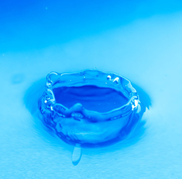 水滴降落