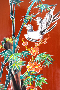 中華寺的藝術(shù)墻