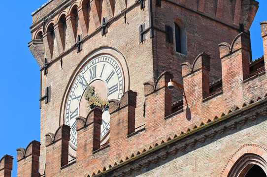 Accursio宮殿。博洛尼亞。Emilia Romagna。意大利.