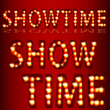舞臺燈光showtimetext