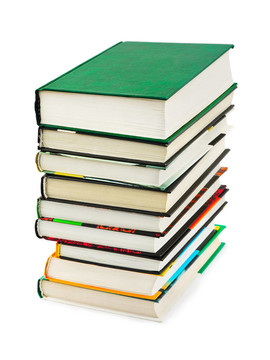 堆書