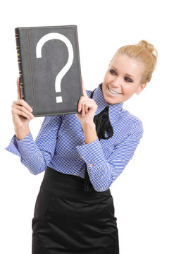 女性企業(yè)問題標志問題孤立