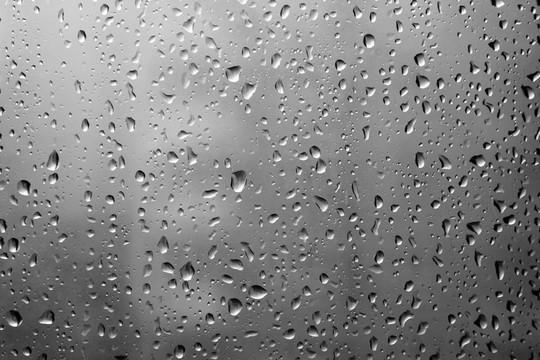 窗口的雨滴