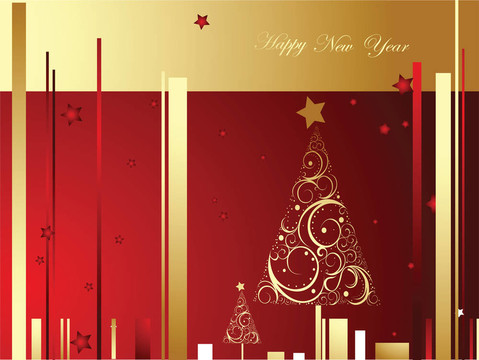 新年快樂背景