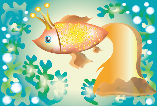 金色的魚
