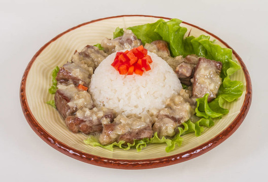 Rice与猪肉日式