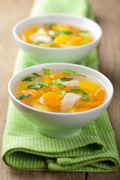 蔬菜雞湯
